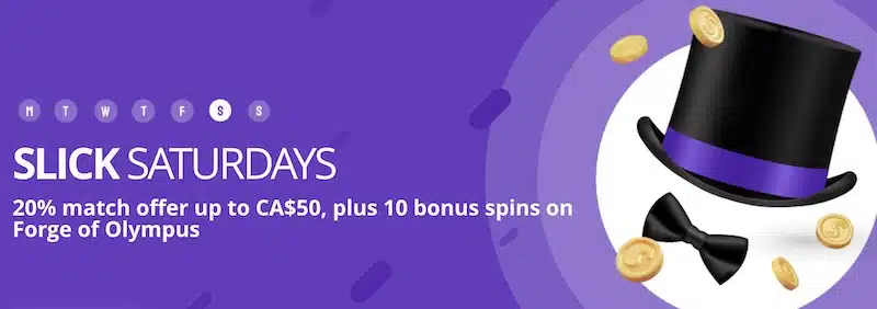 Saturday match bonus offer